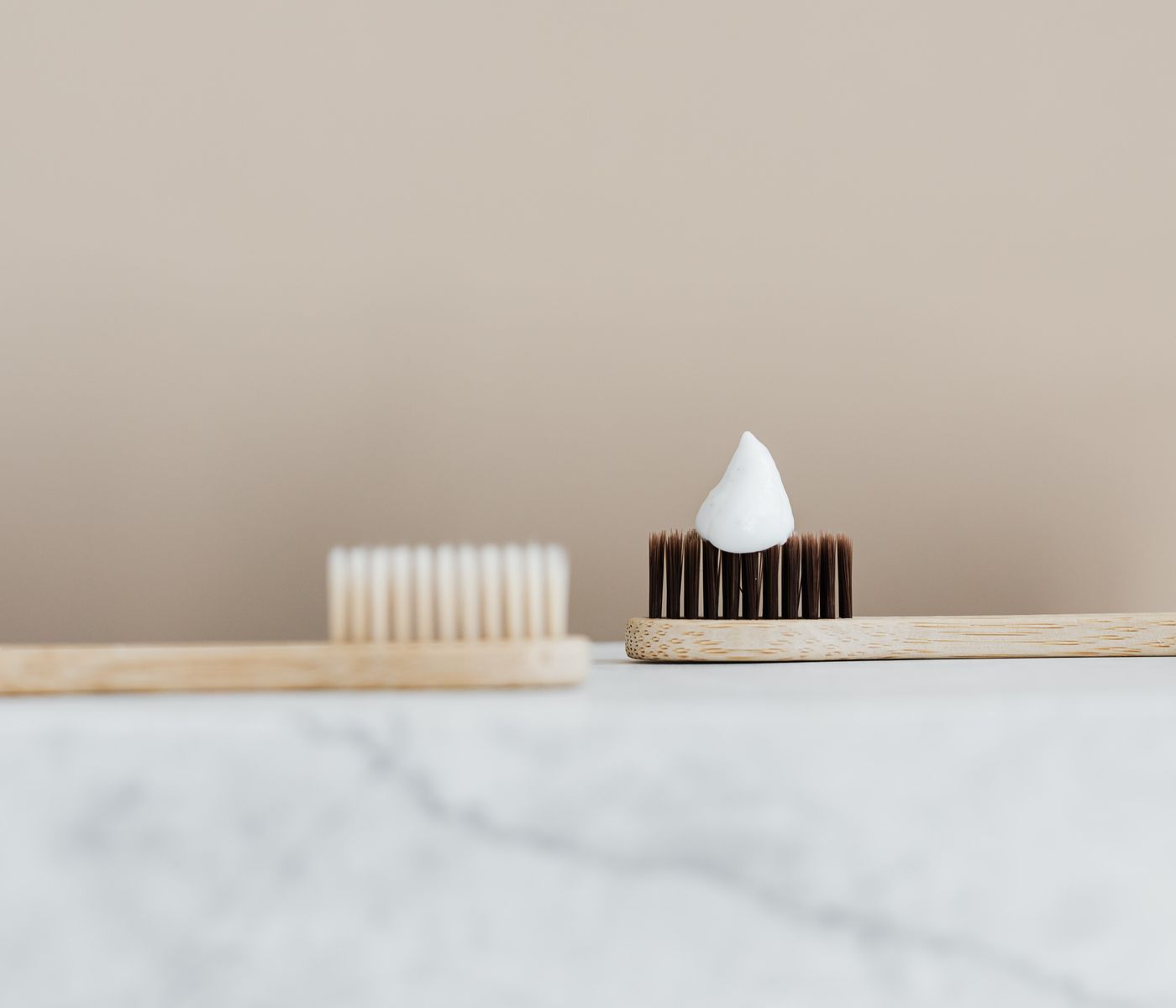 A calm dental-care detail