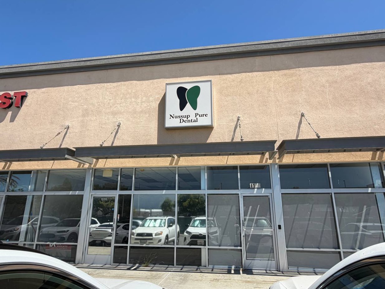 Nussup Pure Dental storefront in Torrance